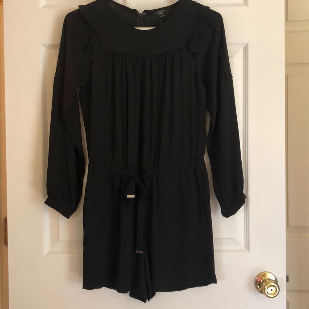 Loft black romper perfect for a night out